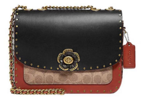 COACH棕黄色黑色C3758