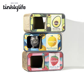 Tinklylife水果罐头猫窝抓板不掉屑大号大空间猫咪用品