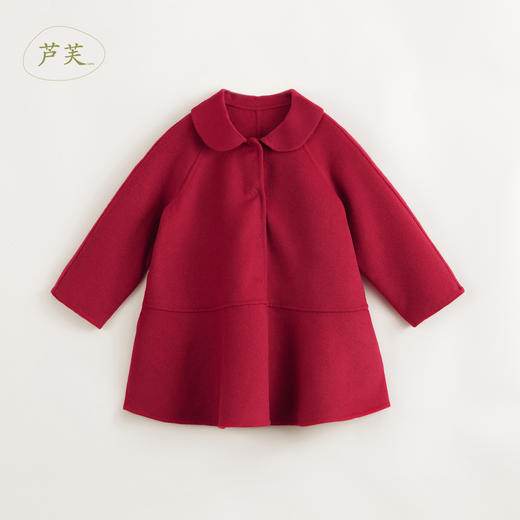 【马克珍妮 芦芙】秋冬装 复古优雅羊毛双面呢大衣 231565 商品图2