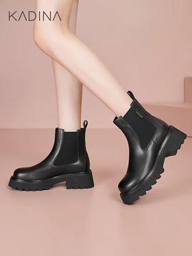 【秋季新款卡迪那】| A座3F 秋款女士高帮靴 无鞋带款