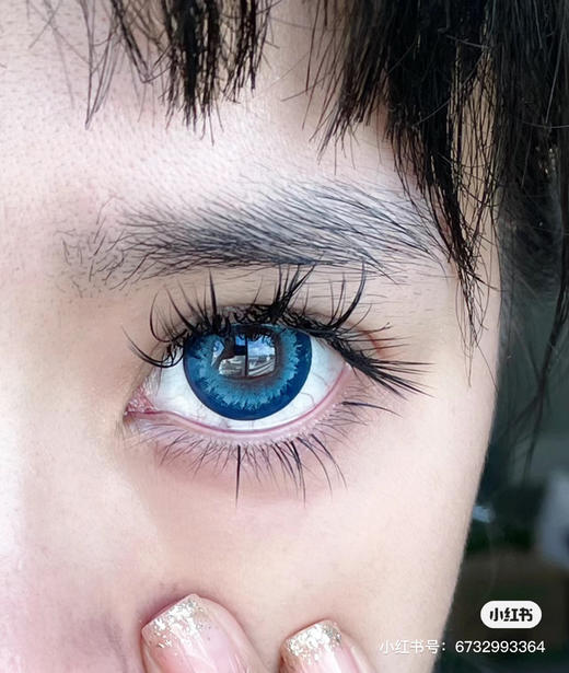 【店主实拍】-AgensColor波斯菊蓝- 14.5mm 【年抛 0-1000度 无525/575】 商品图2