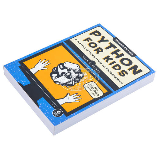 【中商原版】少儿Python 第2版 一个有趣的编程介绍 Python for Kids英文原版  A Playful Introduction to Programming 商品图1