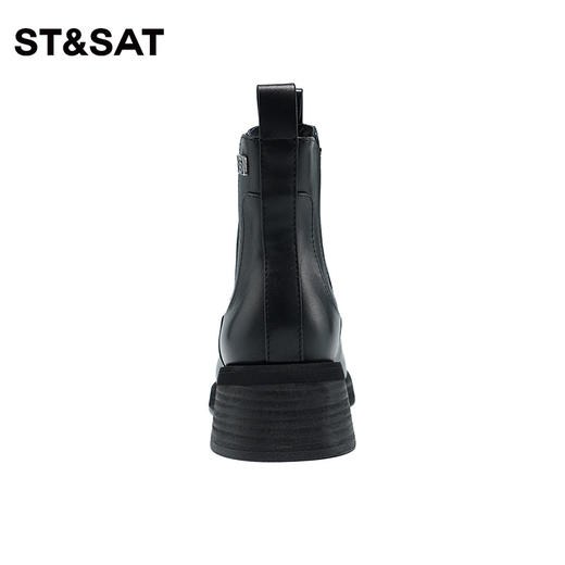 【绒里可选】星期六英伦风切尔西烟筒靴短靴SS34116568/SS34118568 商品图5