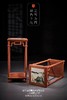 红桥红  家具严选  缅甸花梨（大果紫檀）【石面 90 颐和园圆腿 花架】 商品缩略图1
