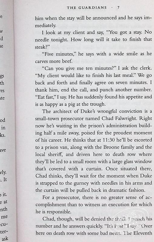 预售 【中商原版】守护者 约翰 格里森姆 法律惊悚小说 英文原版 The Guardians 英文原版 John Grisham 美国当代作家 商品图6