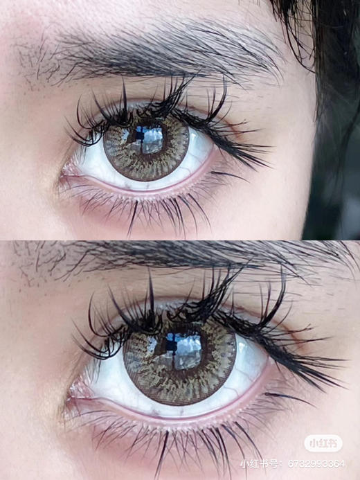 【店主实拍】AgensColor-马卡龙棕- 14.5mm 【年抛 0-1000度 无525/575】 商品图1