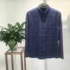 男士时尚格子长袖休闲衬衫男绅士经典格纹舒适亲肤上衣 SH-AD3035 商品缩略图0