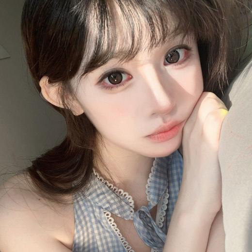 Claire color【多肉春卷】日抛 固体焦糖奶酪冻配色   日韩系大直径天花板 商品图0