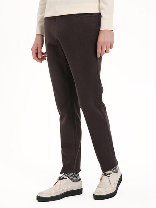 callisto咖色弹力休闲裤 商品图2