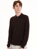 callisto深砖棕羊毛混纺长袖毛衣 FSKNW045C BR 商品缩略图0