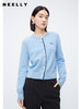 NEELLY纳俪商场同款100%绵羊毛针织衫秋冬简约百搭慵懒风软糯毛衣N23101A01001 商品缩略图0
