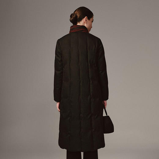 TANGY Collection天意精品 2023冬季新品商场同款国风短款女士羽绒服中长款外套 商品图2