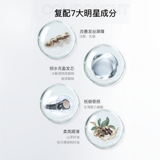 【新品】博柔水解蛋白滋养芯韧修护发膜强韧修护防断发 商品图5