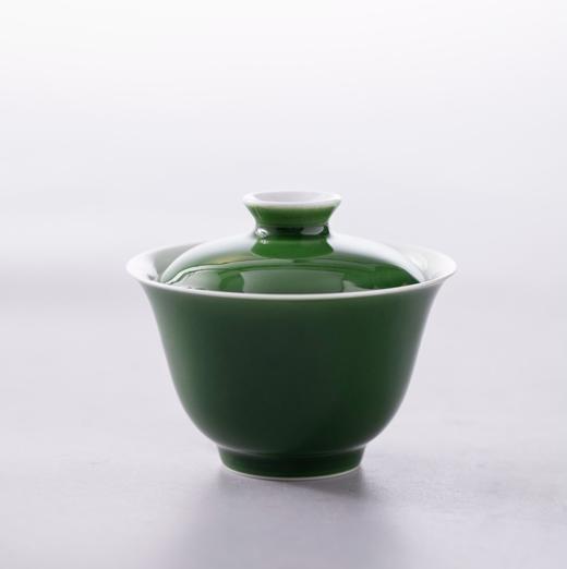 盖碗 朗窑绿 商品图0