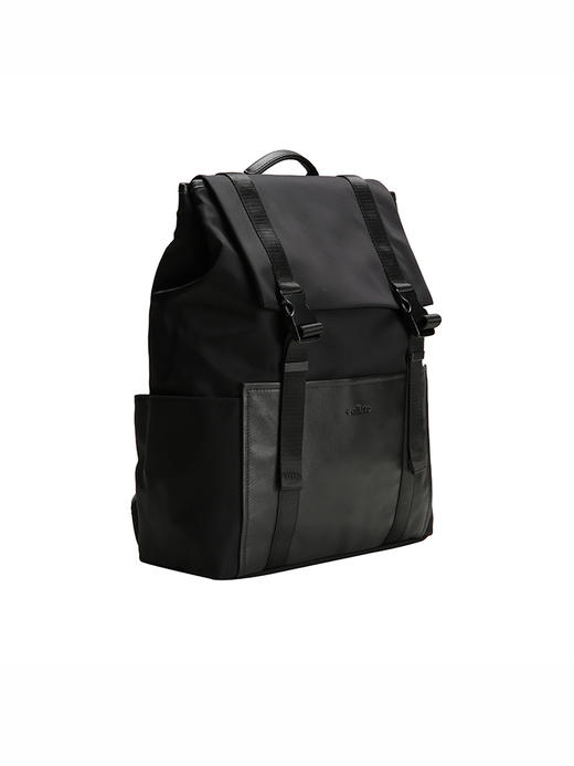 callisto黑色休闲大容量双肩背包 FSCSB005C BK 商品图1