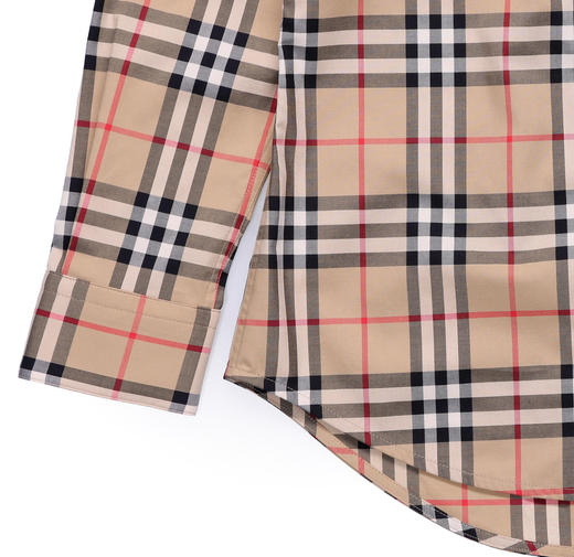 【预定款】Burberry 博柏利 女士 全新舒适全棉经典格纹衬衫 商品图4