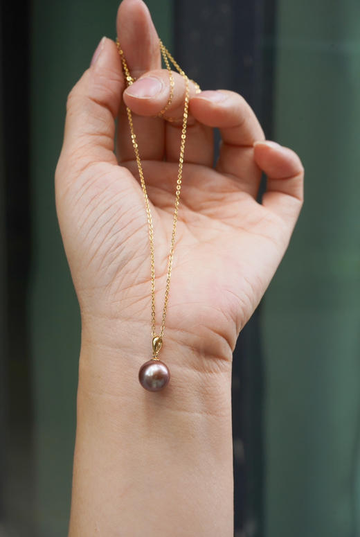 小香风｜香芋紫珍珠吊坠 商品图4