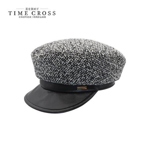 YORO容若经典粗花呢海军帽（DN0008） 商品图0