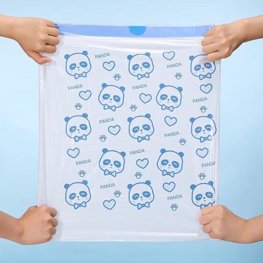 美丽雅 印花穿绳垃圾袋（彩色）45*50cm*100只 商品图3