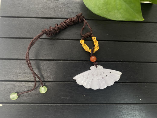 翡翠扇形项链 商品图0