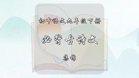 九年级下册必背古诗文集锦