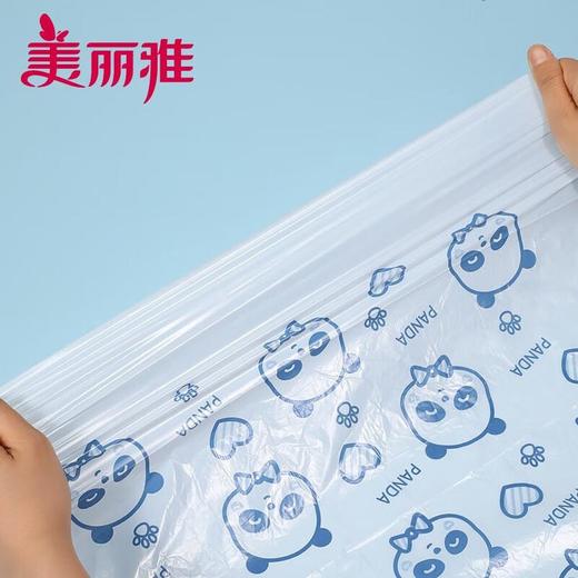 美丽雅 印花穿绳垃圾袋（彩色）45*50cm*100只 商品图2