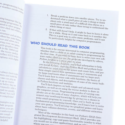 【中商原版】少儿Python 第2版 一个有趣的编程介绍 Python for Kids英文原版  A Playful Introduction to Programming 商品图2