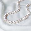 “和光”银镀白金淡水AK珍珠高定项链 商品缩略图2