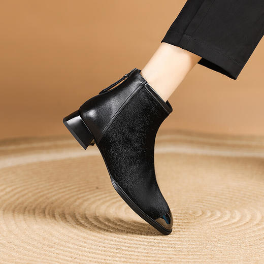 简约百搭，低跟新款短靴XYM-k817 商品图1