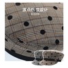 YORO容若波点格纹短檐帽（DN0004） 商品缩略图1