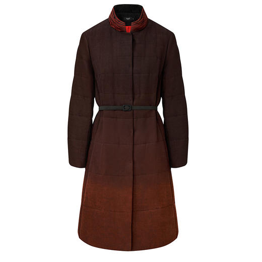 TANGY Collection天意精品 2023冬季新品商场同款国风茛绸女士棉服外套 商品图4