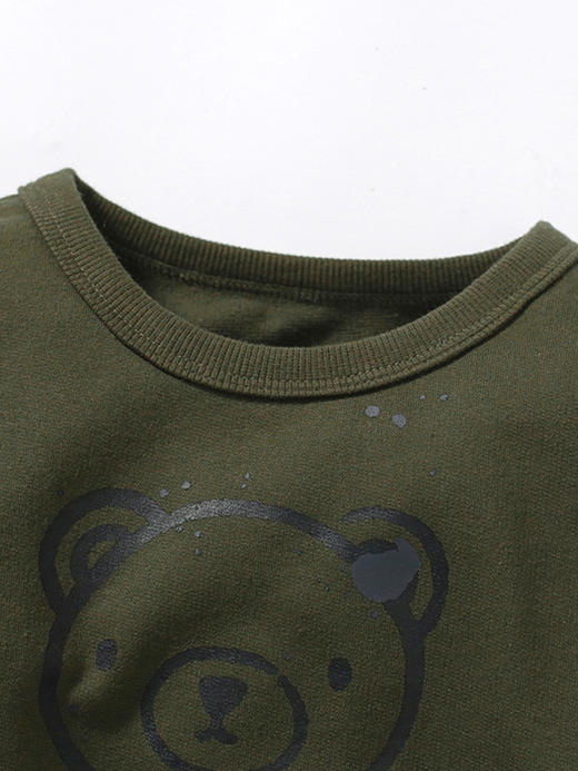 【优质棉卫衣，舒服不止一点点！】Little maven秋季新款男童卫衣套装居家童装欧美长裤卫衣两件套 商品图2