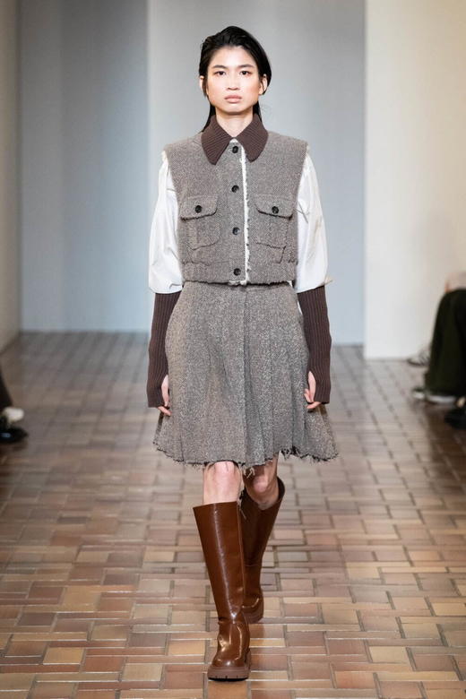 TIIT TOKYO 毛毛马夹/半裙 商品图0