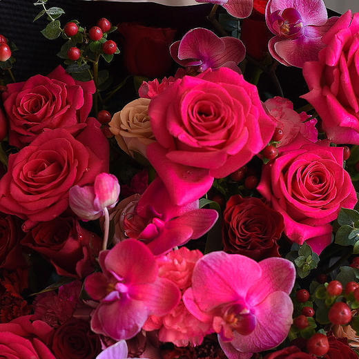 《莎乐美》弗洛伊德蝴蝶兰彩掌花束 商品图4
