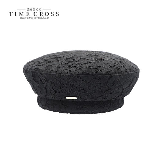 YORO容若暗纹蕾丝贝雷帽（DN0007） 商品图0