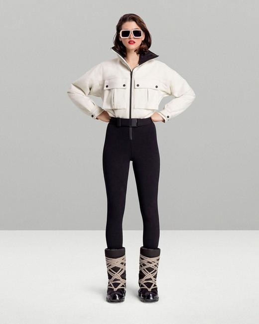 CORDOVA - The Telluride - Onyx/natural wool - 女装 - 连体滑雪服 - 白色 商品图1