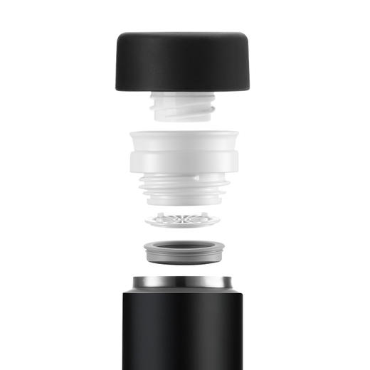 ZW-BP108 双立人 Enjoy系列真空保温茶滤杯480ml（黑色） 商品图1