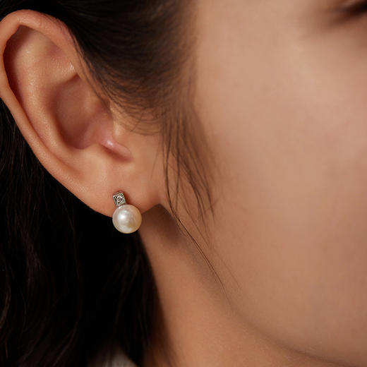 Manreya玛芮雅“闪耀的她”5天珍珠耳钉礼盒 丨一周不重样，天然淡水珍珠、铜镀白金 商品图11