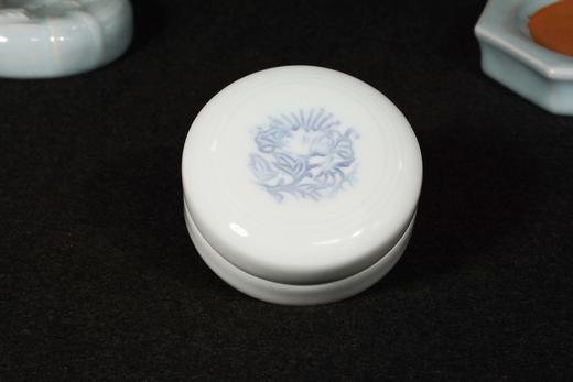 90年代日本陶瓷印泥盒 商品图1