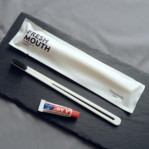 英国ins酒店一次性牙刷牙膏用品洗浴漱套装民宿客栈洗发水沐浴露 商品图8