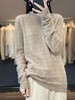 创意款2023秋季韩系风日韩休闲套头半高领常规毛衣女式羊毛衫 商品缩略图0