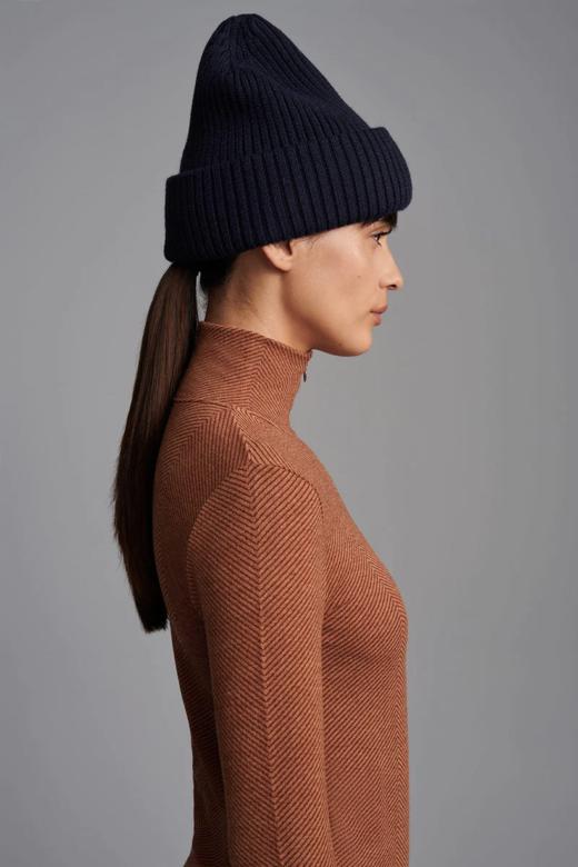 CORDOVA - CORDOVA BEANIE - Ink - 女装 - 毛线帽 - 黑色 商品图1