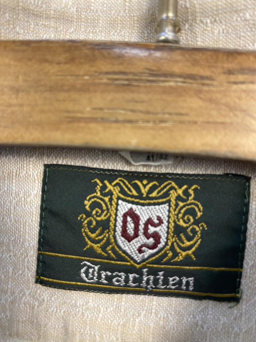 90年代 Vintage OS 金属扣 100% 全棉 奥地利 蒂罗尔长袖衫 _DRRL(L-XL) 商品图2