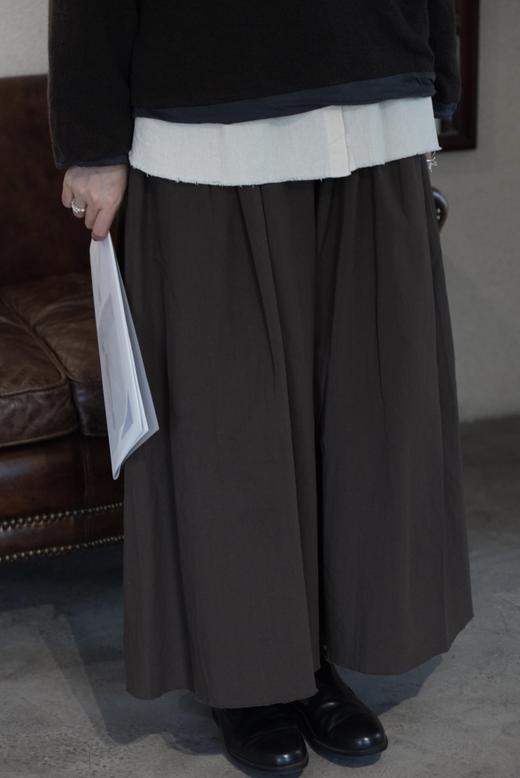 elsa esturgie 自然毛边裙摆宽腰带半身裙 商品图5