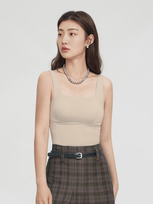 本物美体保暖二合一打底背心 商品图5