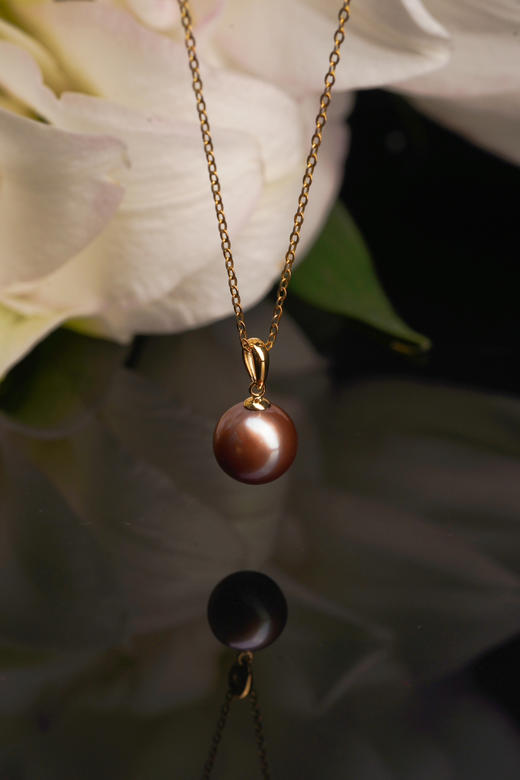 小香风｜香芋紫珍珠吊坠 商品图6