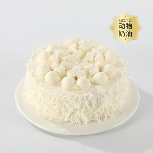 【人气网红】生椰爆爆蛋糕。椰奶醇香，一口爆珠好吃椰（哈尔滨幸福西饼） 商品图0