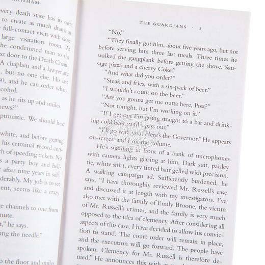 预售 【中商原版】守护者 约翰 格里森姆 法律惊悚小说 英文原版 The Guardians 英文原版 John Grisham 美国当代作家 商品图2