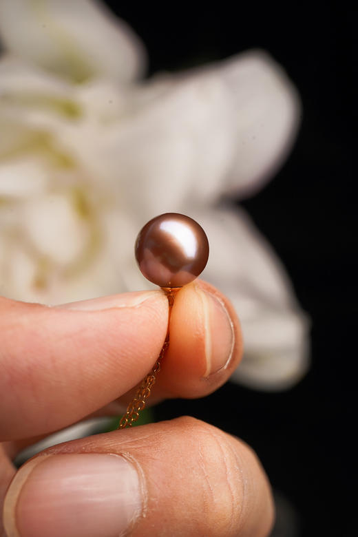 小香风｜香芋紫珍珠吊坠 商品图1