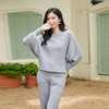 东黎 •  小山羊绒女士秋冬圆领抽条宽松蝙蝠袖羊绒衫  3101 商品缩略图4